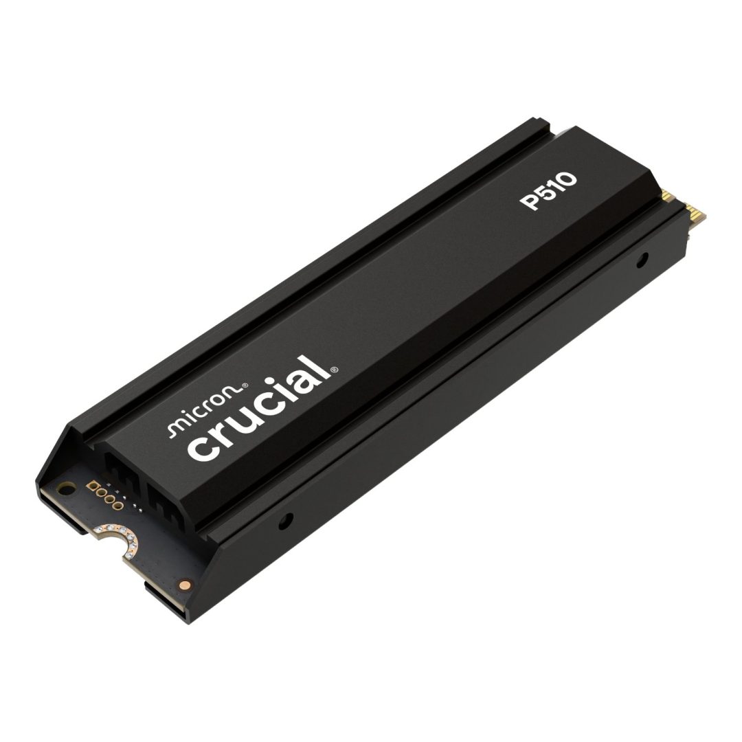 Crucial P510 1TB Gen5 NVMe SSD with Heatsink CT1000P510SSD5 - Image 3
