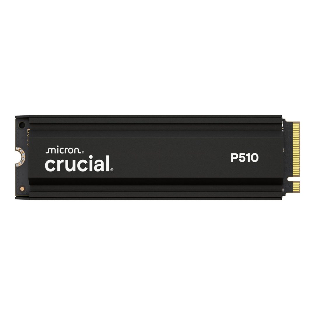 Crucial P510 1TB Gen5 NVMe SSD with Heatsink CT1000P510SSD5