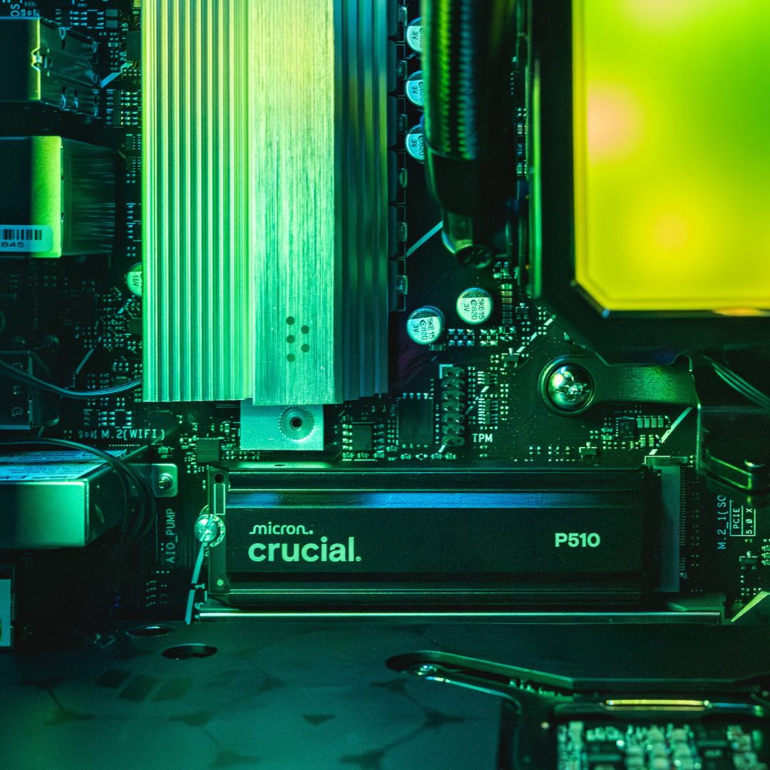 Crucial P510 1TB Gen5 NVMe SSD with Heatsink CT1000P510SSD5 - Image 6
