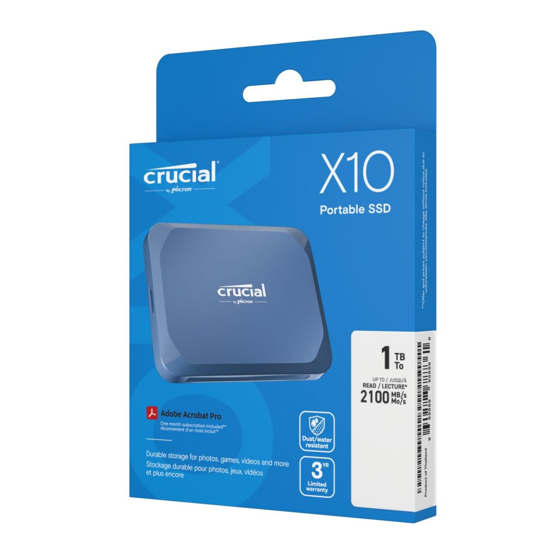 Crucial X10 1TB USB-C Portable SSD CT1000X10SSD9 - Image 5
