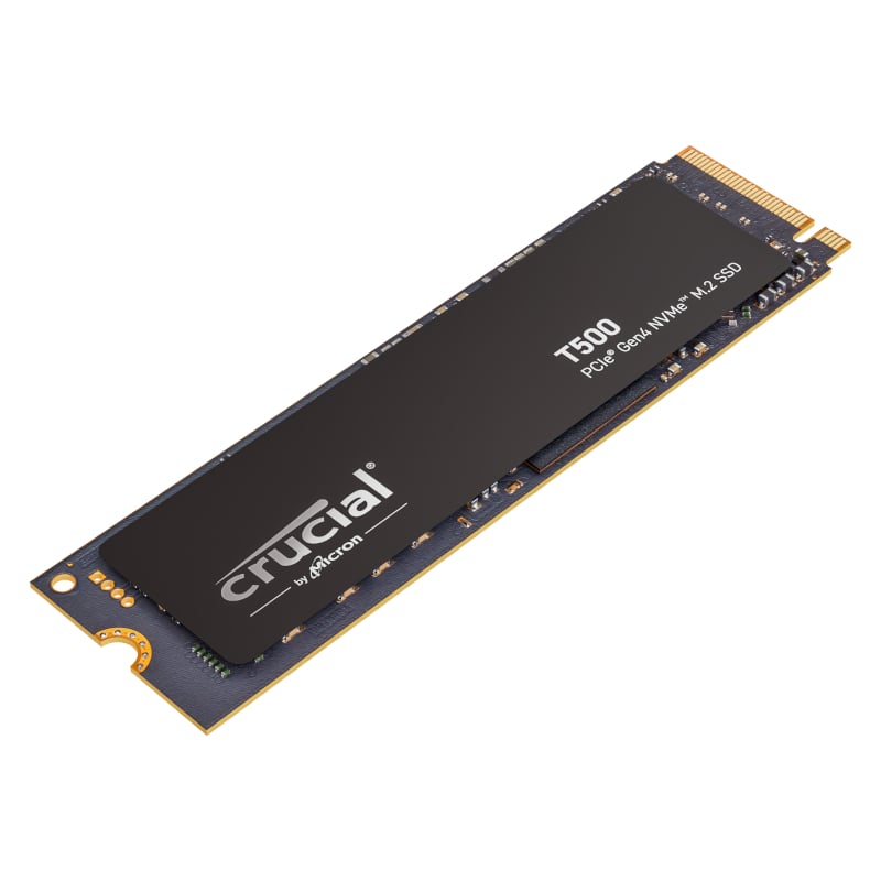 Crucial T500 2TB PCIe Gen4 NVMe M.2 SSD without Heatsink