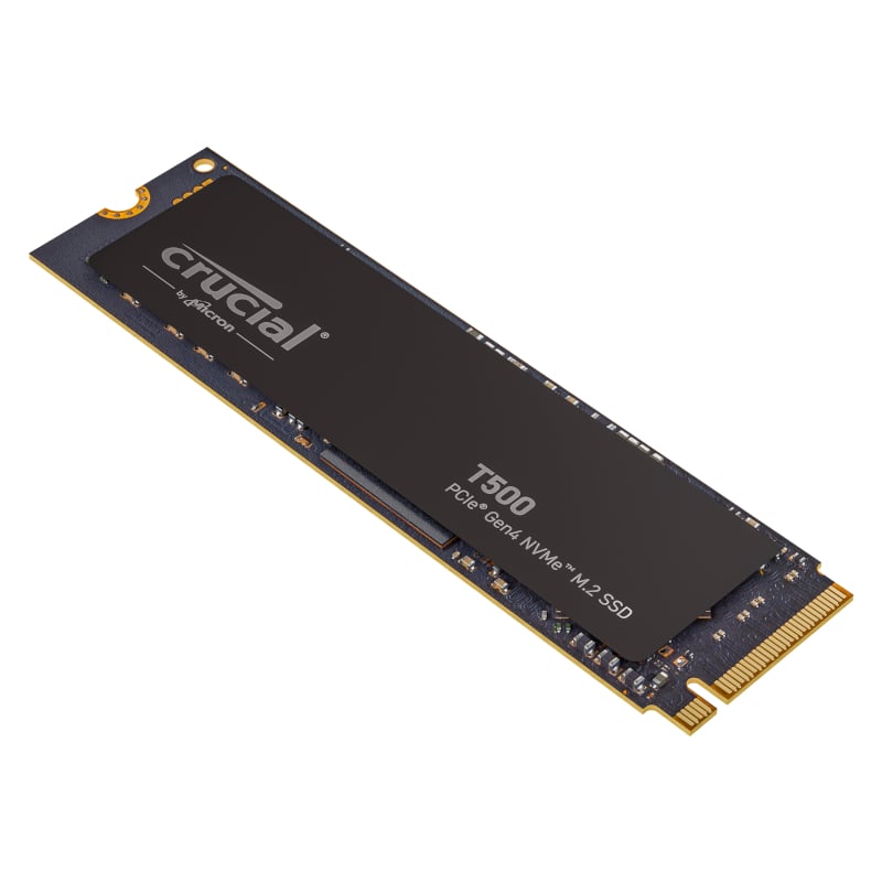 Crucial T500 2TB PCIe Gen4 NVMe M.2 SSD without Heatsink - Image 2