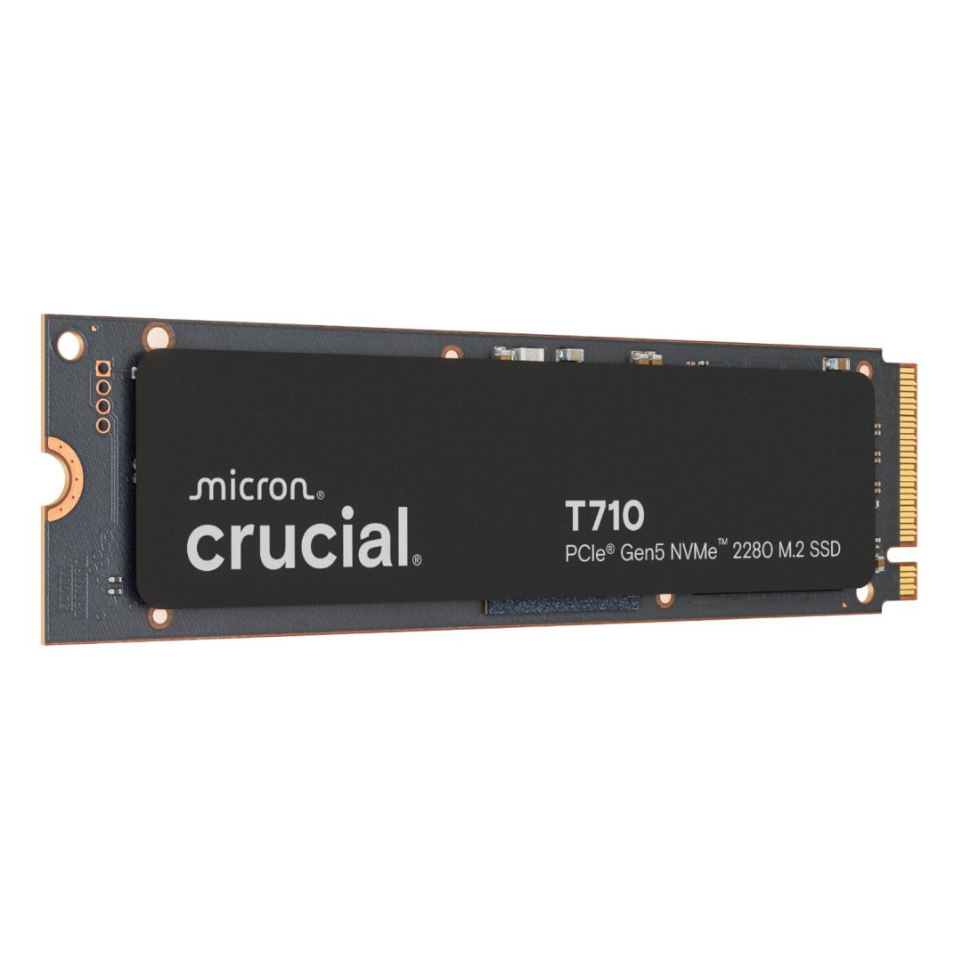 Crucial T710 2TB PCIe Gen5 NVMe M.2 SSD - Image 4