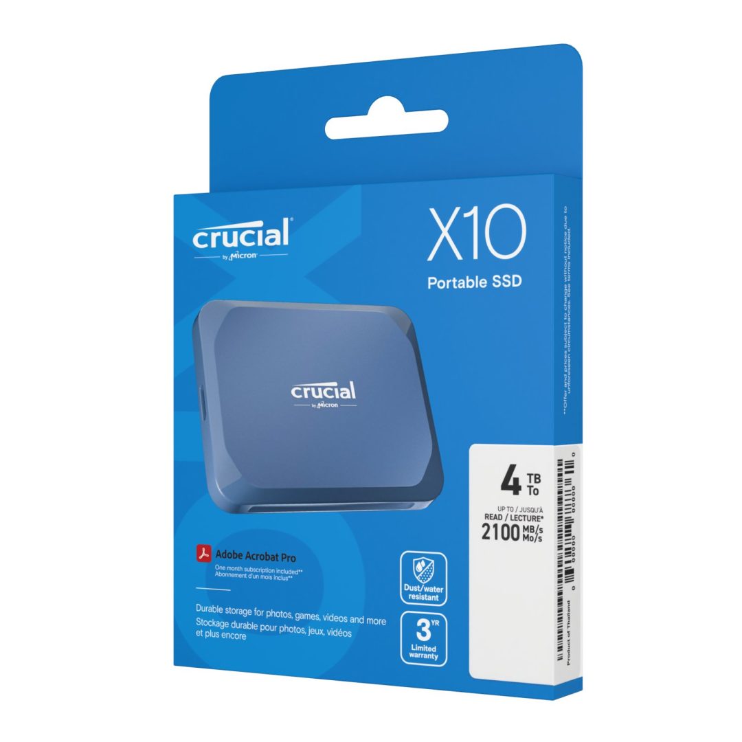Crucial X10 Pro 4TB USB Type-C Portable SSD - Image 5