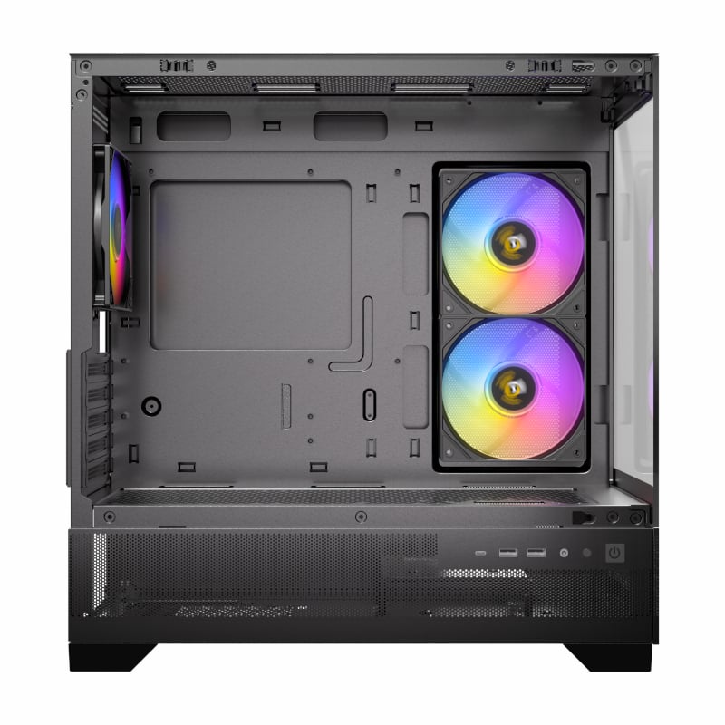 Antec CX500M Micro-ATX | ITX RGB Mini-Tower Gaming Chassis Type-C - Black - Image 7