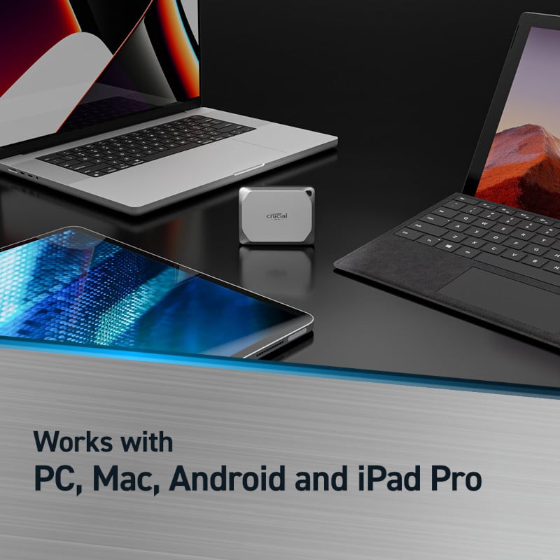 Crucial X9 Pro 1TB Type-C Portable SSD - Image 5