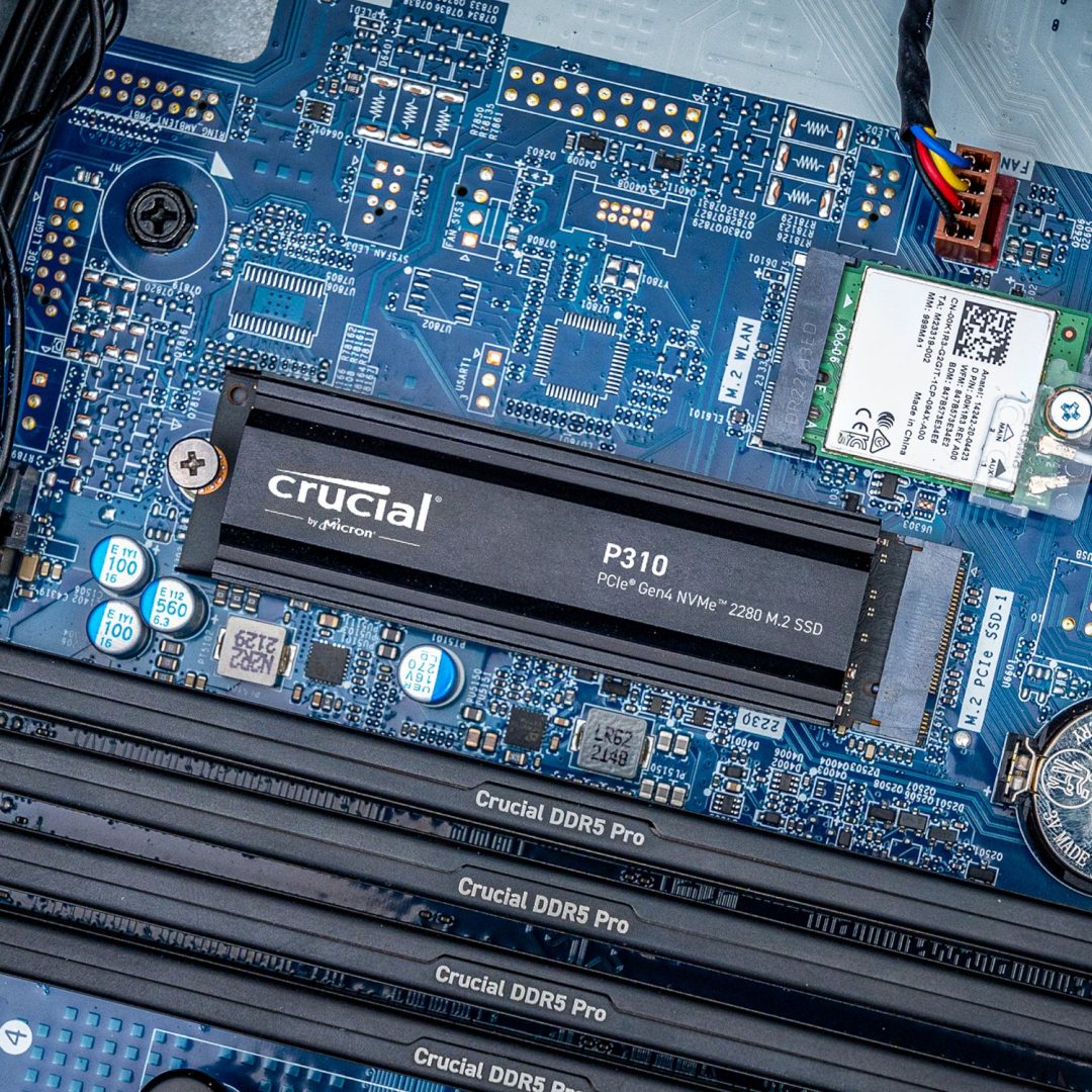 Crucial P310 1TB PCIe Gen4 NVMe M.2 2280 SSD with Heatsink CT1000P310SSD5 - Image 5