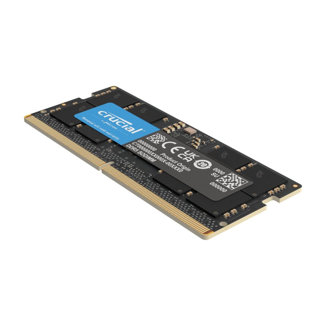 Crucial 64GB DDR5-5600 SODIMM Notebook Memory CT64G56C46S5 - Image 3
