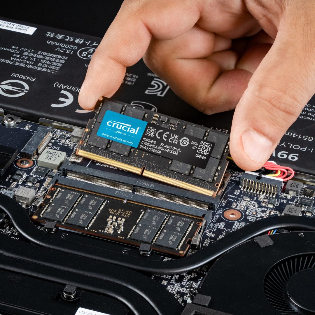 Crucial 64GB DDR5-5600 SODIMM Notebook Memory CT64G56C46S5 - Image 5