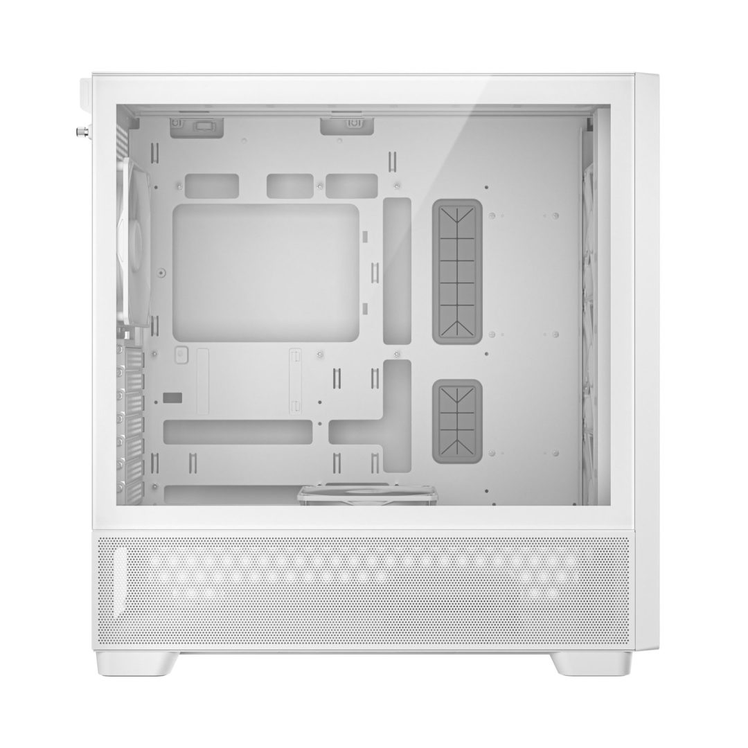 Antec FLUX Mid-Tower E-ATX Gaming Case White Birch Wood Front FLUX-W - Image 3