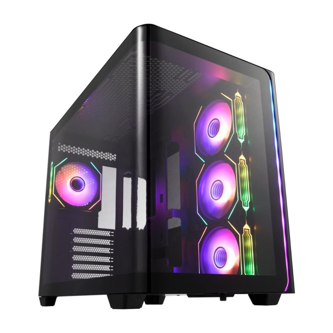 FSP M580 ATX Gaming Chassis HV Pro 650W Power Supply Bundle - Image 2