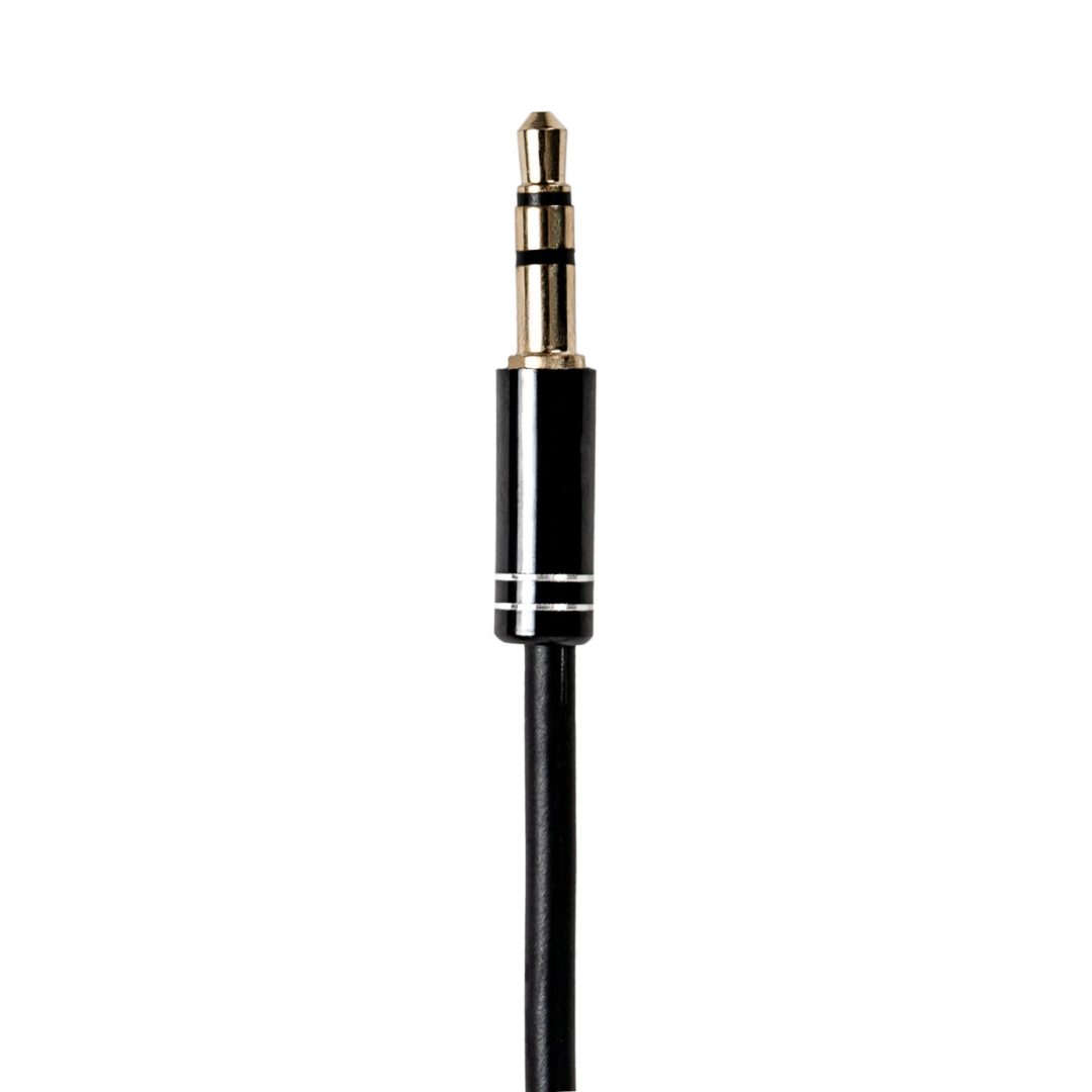 Gizzu 3-Pole Audio Splitter Cable Black GAP35M2F - Image 3