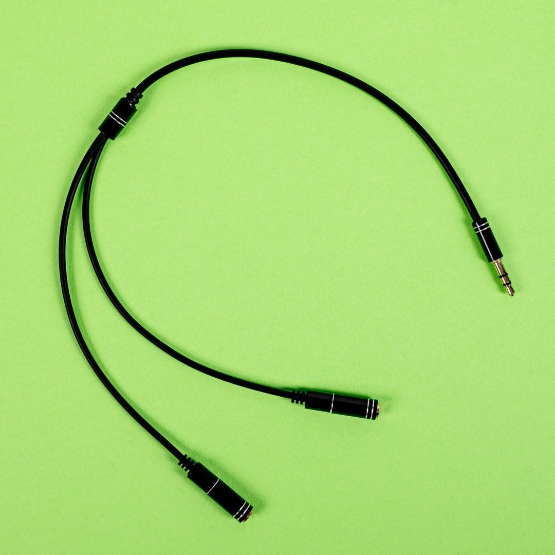 Gizzu 3-Pole Audio Splitter Cable Black GAP35M2F - Image 5