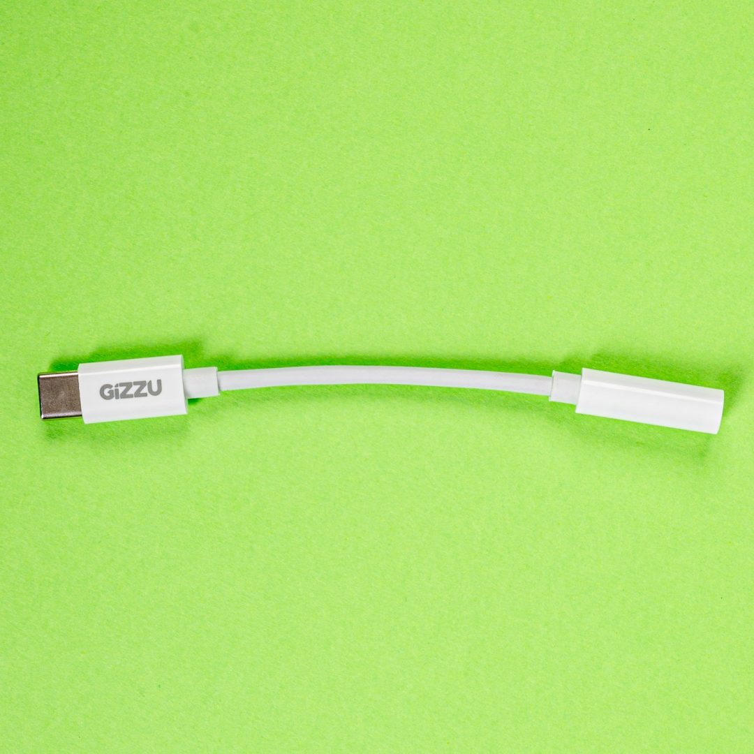 Gizzu USB Type-C to 3.5mm AUX Audio Adapter White GAPC35 - Image 5