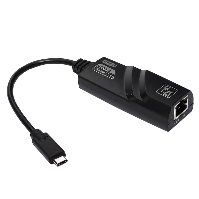 Gizzu USB-C to Gigabit LAN Adapter Poly GAPCGB