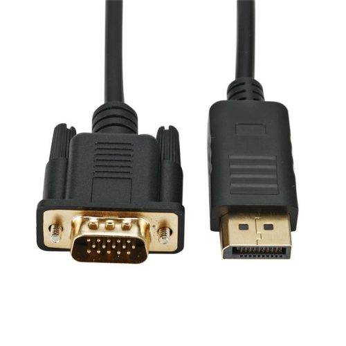 Gizzu DisplayPort to VGA Cable 1.8m Poly GCPDPV18