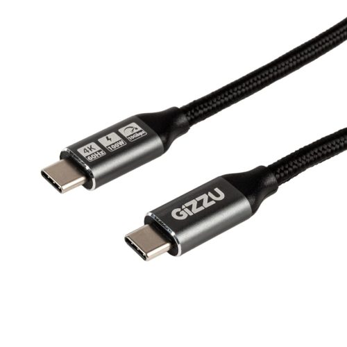 Gizzu 100W 10Gbps USB-C to USB-C 2m Cable GCPCC10010G-02