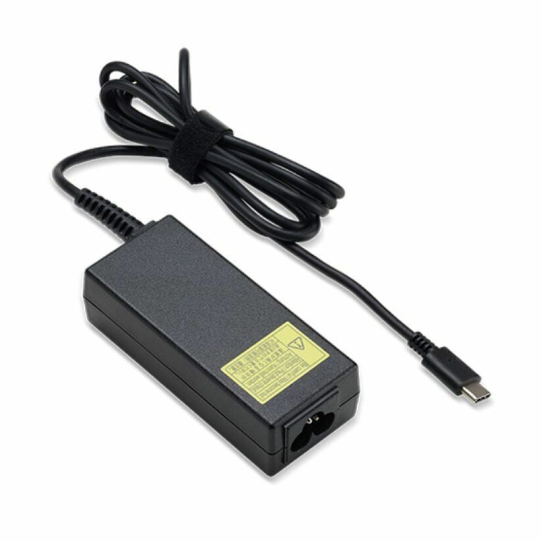 ACER 65W POWER ADAPTOR TYPE C BLACK ZA POWER CORD