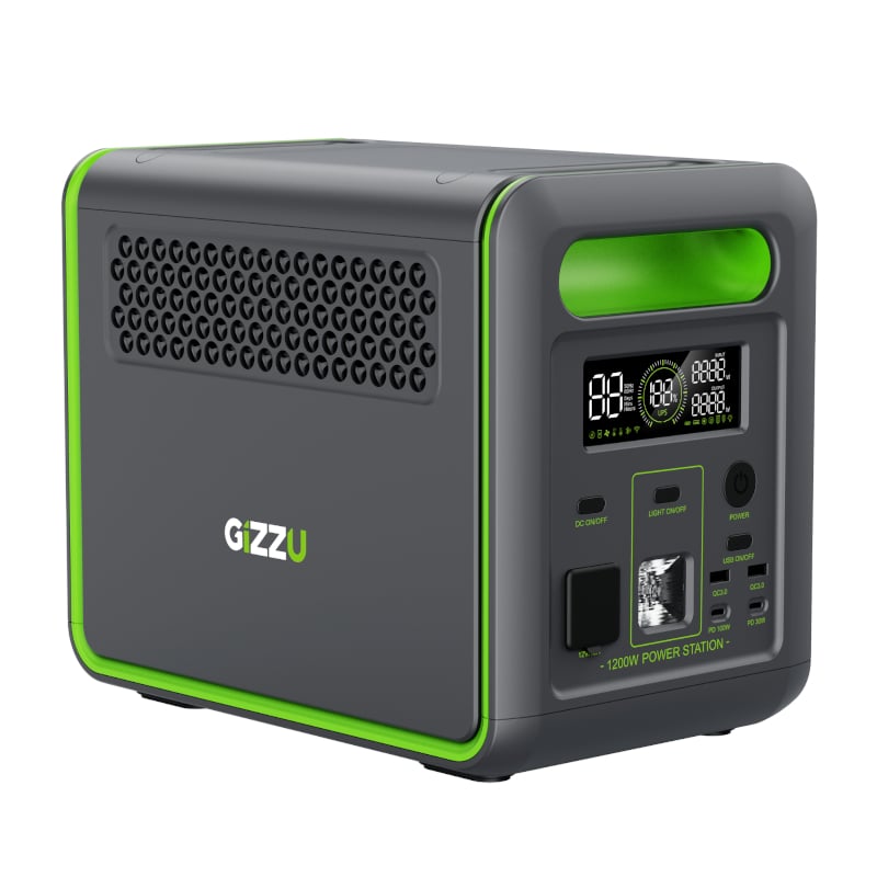 GIZZU HERO MAX 1024Wh 1000W UPS Power Station GPS1000U - Image 2