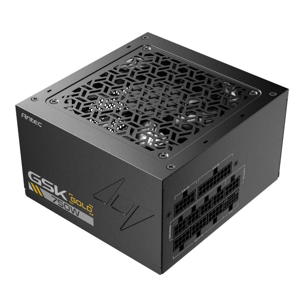 Antec GSK 750W ATX 3.1 PCIe 5.1 80 Plus Gold Fully Modular PSU GSK750