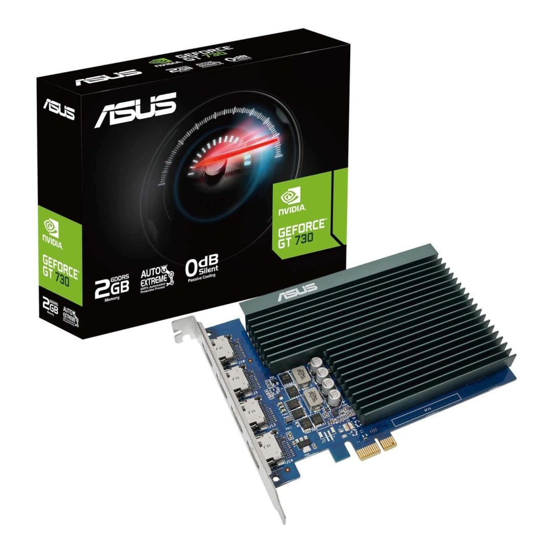 Asus GT730 2GB GDDR5 Graphics Card 4 HDMI Ports