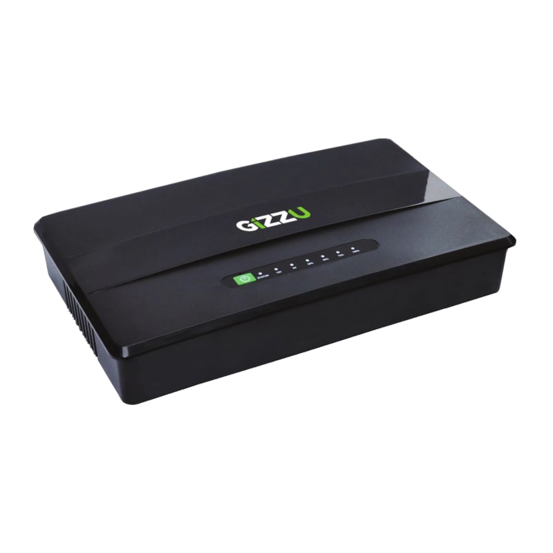 GIZZU 30W 38Wh 10400mAh Mini DC UPS Black GU30WPRO