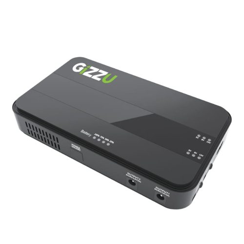 Gizzu 36W 32Wh Mini Dual DC UPS Lithium Black