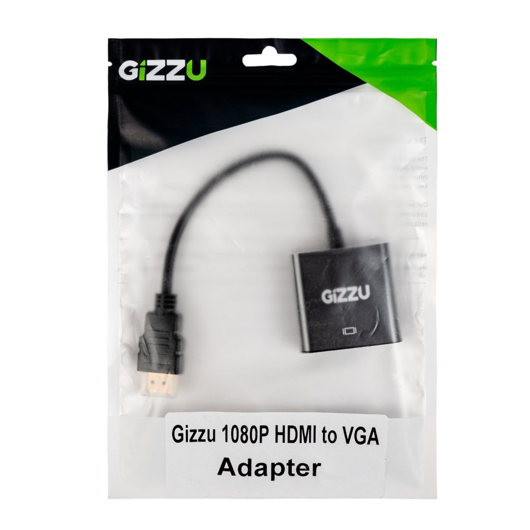 Gizzu HDMI to VGA Adapter 1080P Poly GAPHV - Image 4