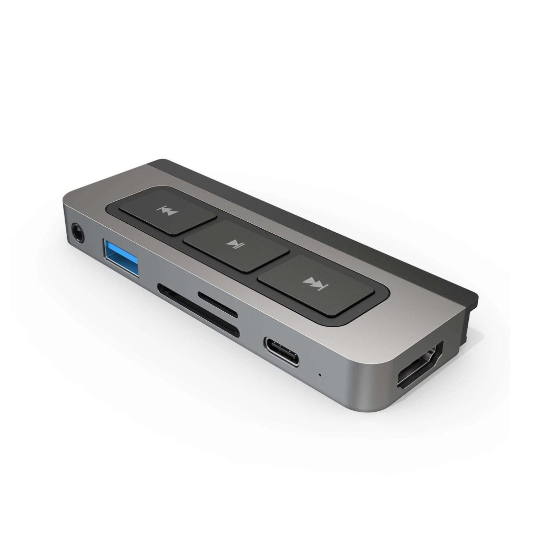 HYPER HYPERDRIVE MEDIA 6-IN-1 USB-C HUB IPAD PRO/AIR SILVER 6 ESSENTIAL PORTS, 4K VIDEO…
