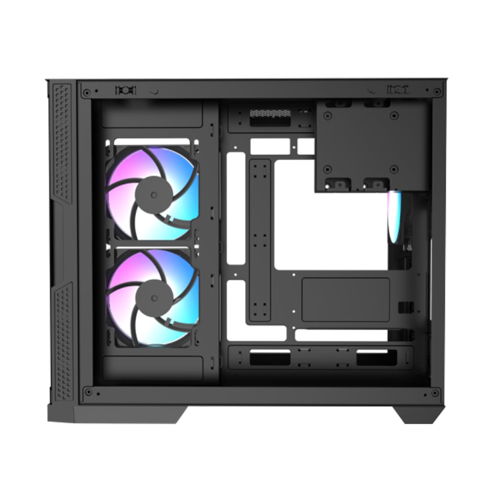 Raidmax I630 ATX | Micro-ATX | ITX ARGB Mid-Tower Dual Chamber Curved Glass Gaming Chas… - Image 5