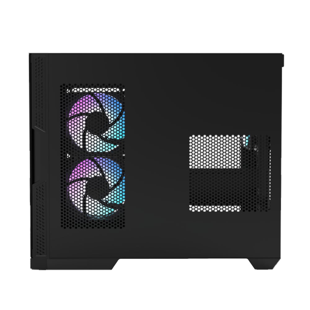 Raidmax I630 ATX | Micro-ATX | ITX ARGB Mid-Tower Dual Chamber Curved Glass Gaming Chas… - Image 6