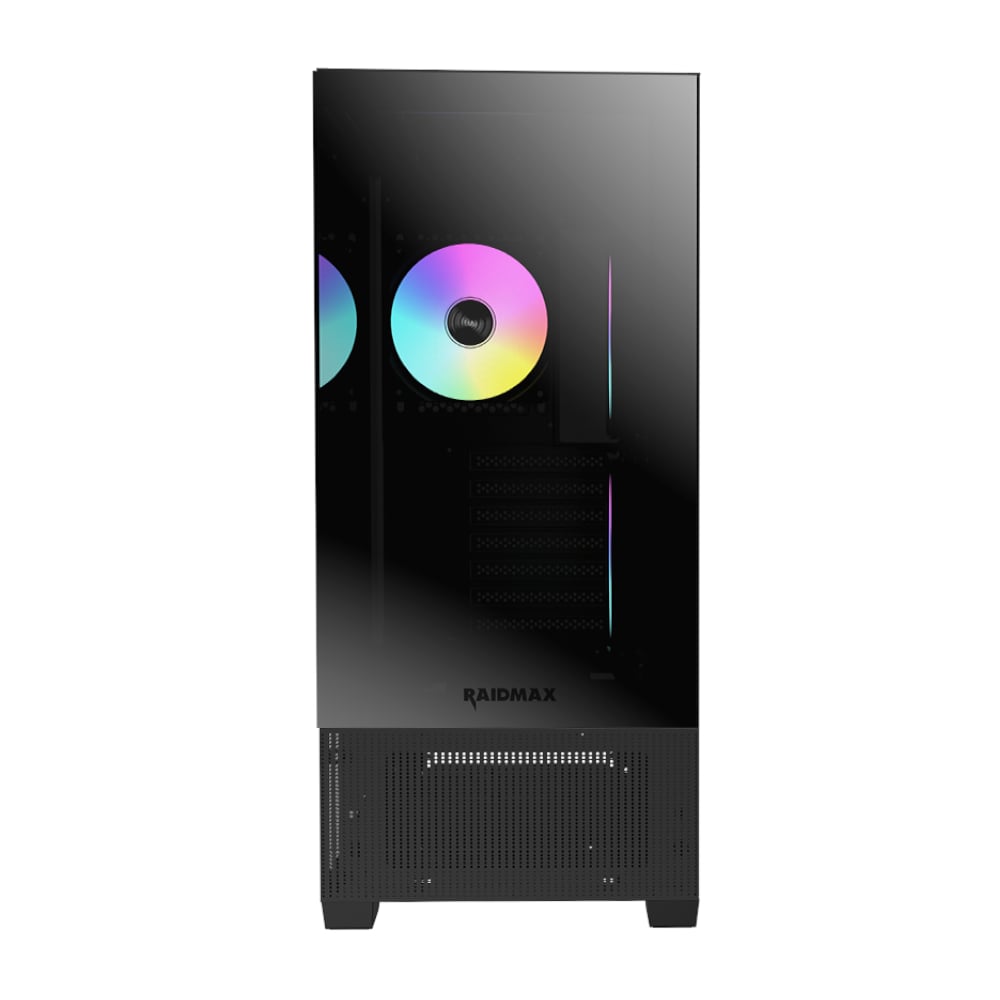 Raidmax I801 AIR CHROME E-ATX |ATX | Micro-ATX | Mini-ITX ARGB Mid-Tower Gaming Chassis… - Image 2