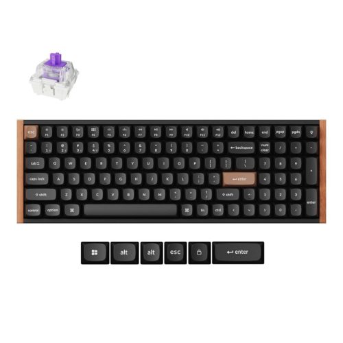 Keychron K4 HE Wireless Magnetic Switch Mechanical Keyboard (96% Layout, Gateron Hall E…