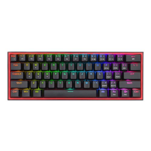 Redragon FIZZ Pro K616 61-Key RGB Mechanical Gaming Keyboard Black RD-K616-RGB