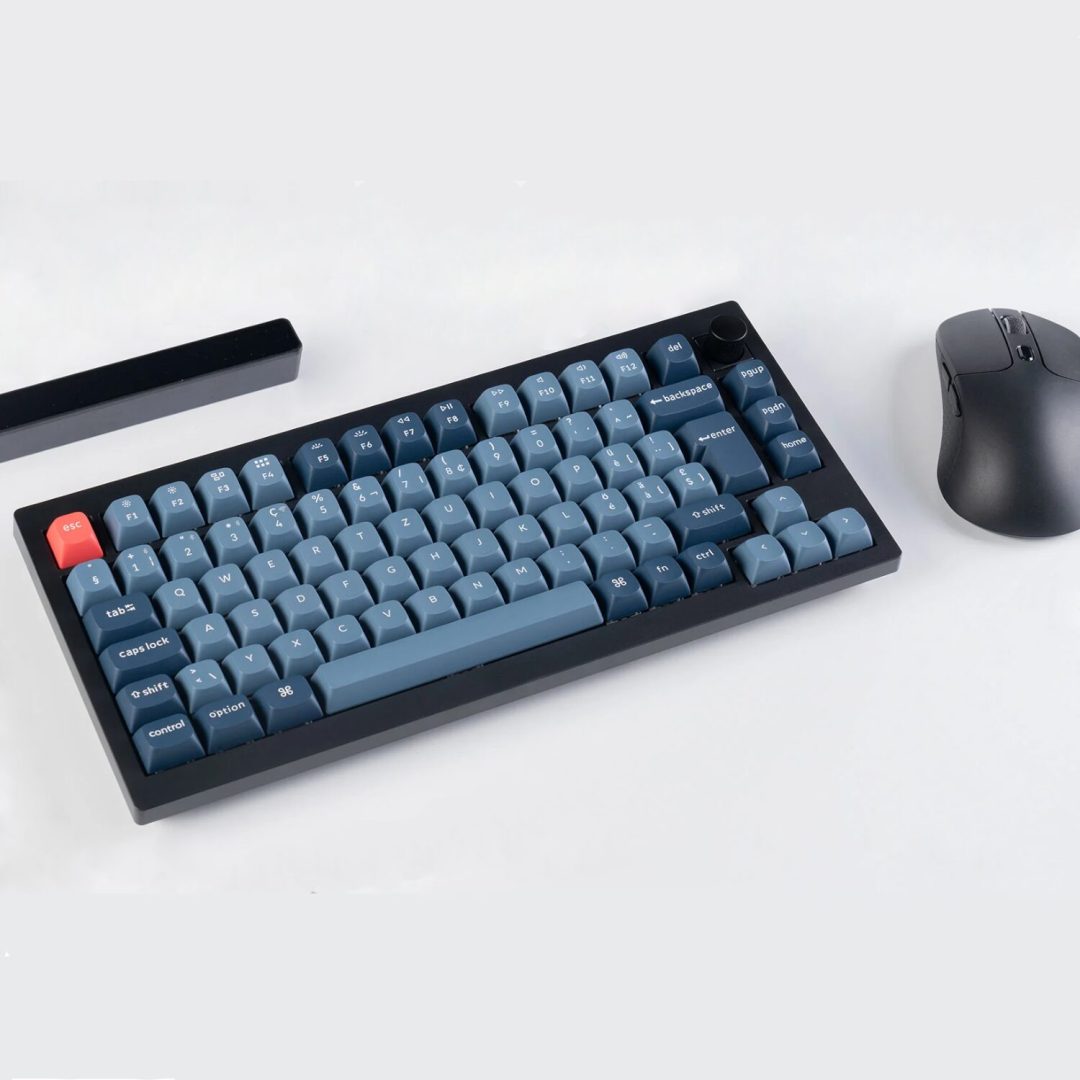 Keychron V1 Max TKL Wireless QMK Custom Keyboard Brown Switch Black V1M-D3 - Image 5