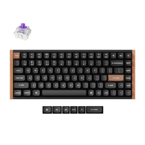 Keychron K2 HE Wireless Hall Effect Keyboard Special Edition Black Nebula K2H-F1