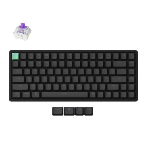 Keychron K2 HE Wireless Hall Effect Keyboard Standard Black Nebula K2H-J1