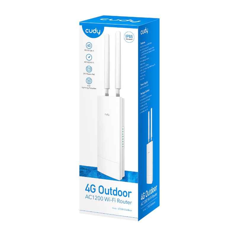 Cudy LT500 Outdoor 4G LTE AC1200 Wi-Fi Router - Image 4