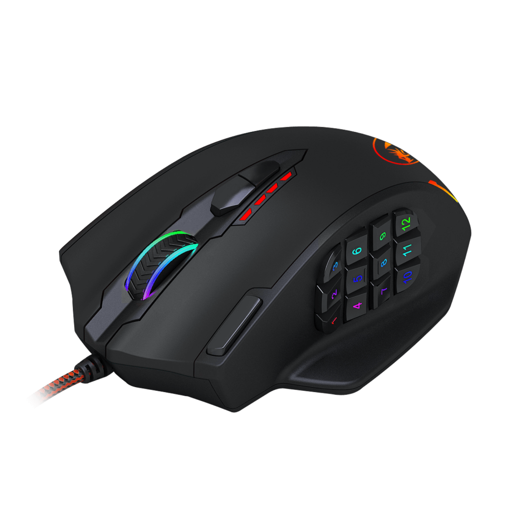 Redragon Impact M908 12400DPI MMO Gaming Mouse - Image 2