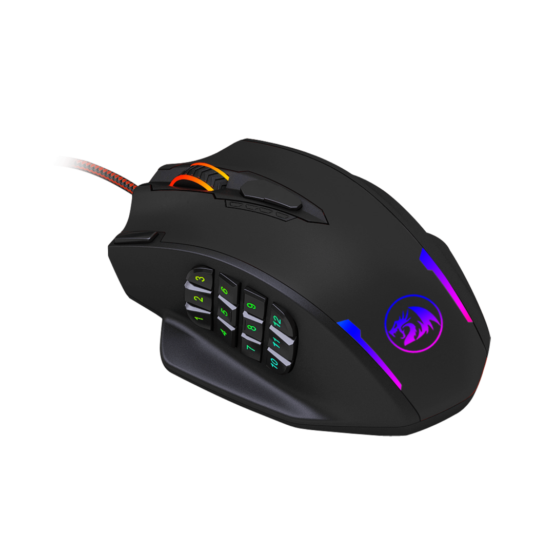 Redragon Impact M908 12400DPI MMO Gaming Mouse - Image 3