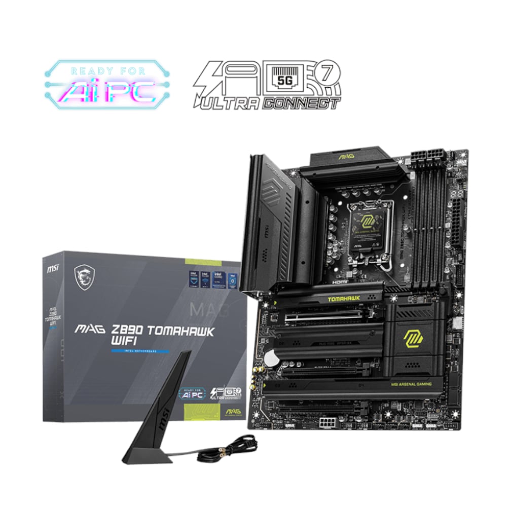 MSI MAG Z890 TOMAHAWK WIFI Intel LGA1851 ATX Motherboard MAGZ890TOMAHAWKWIFI