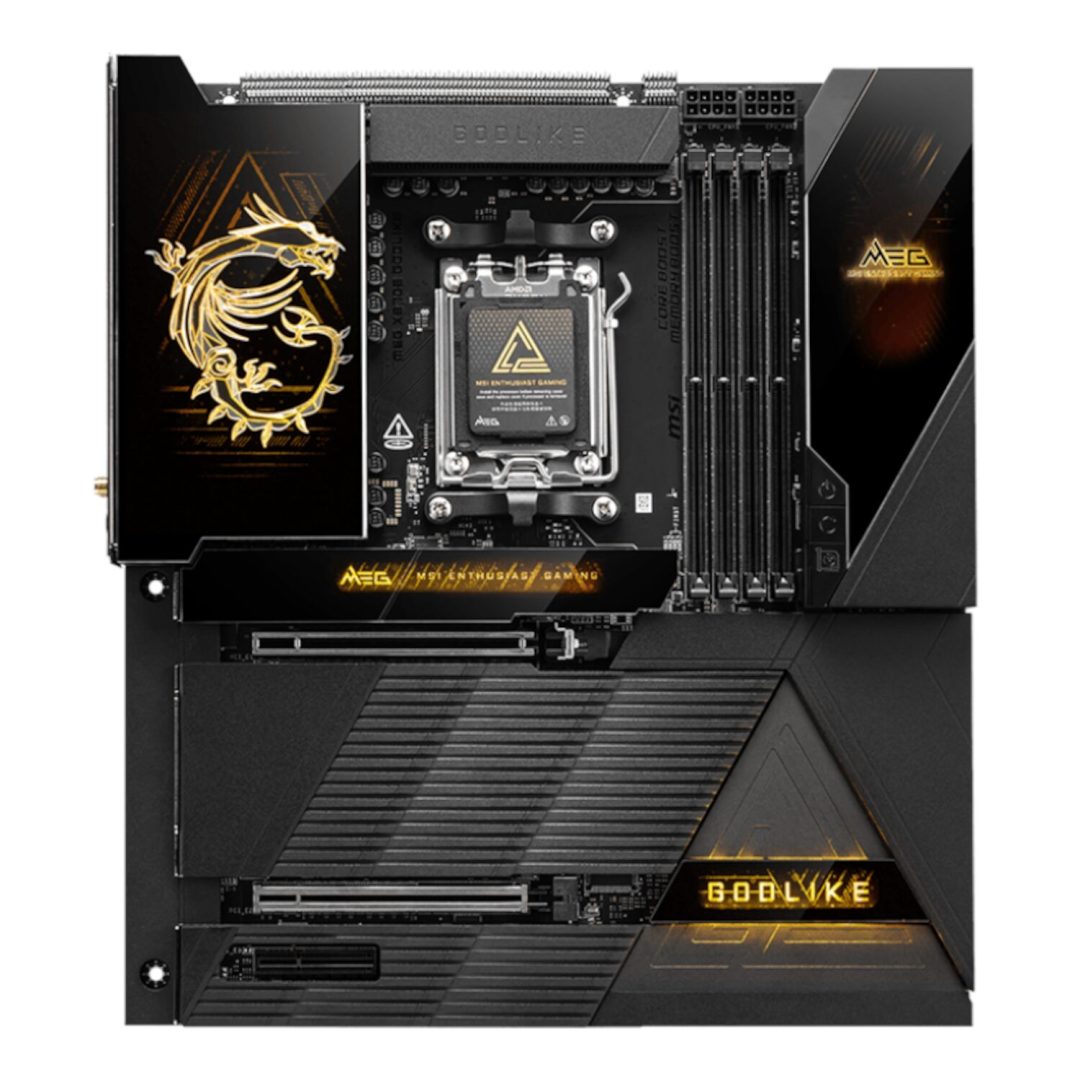 MSI MEG X870E GODLIKE E-ATX AM5 Motherboard Wi-Fi 7 - Image 2