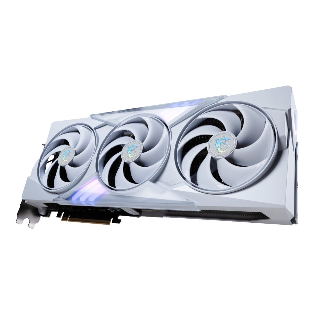 MSI GeForce RTX 5070 GAMING TRIO OC 12GB GDDR7 Graphics Card White RTX5070GAMINGTRIOOCW12GB - Image 3
