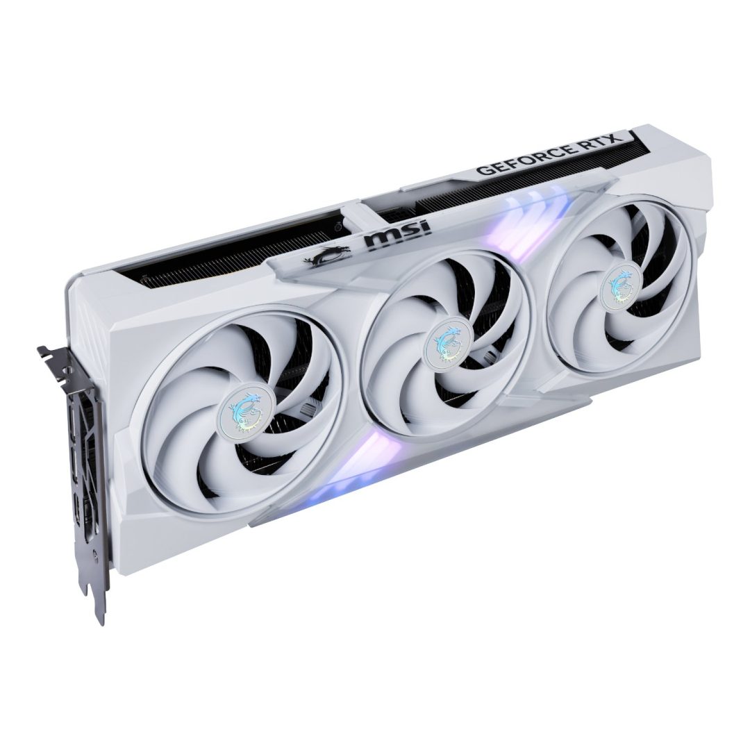 MSI GeForce RTX 5070 GAMING TRIO OC 12GB GDDR7 Graphics Card White RTX5070GAMINGTRIOOCW12GB - Image 4