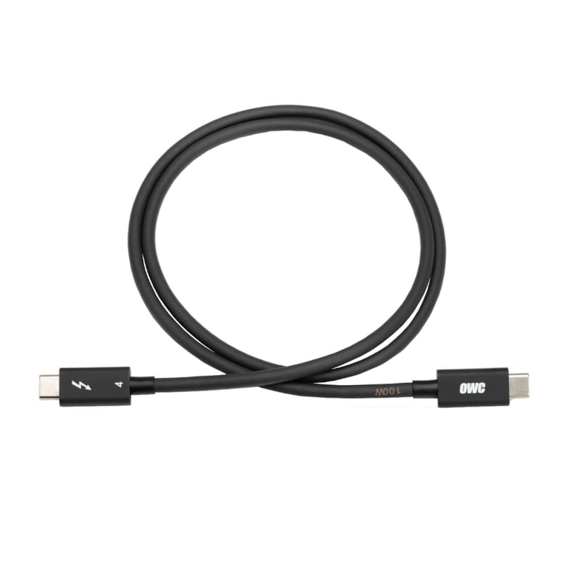OWC Thunderbolt 3/4 2m Cable - Black - Image 2