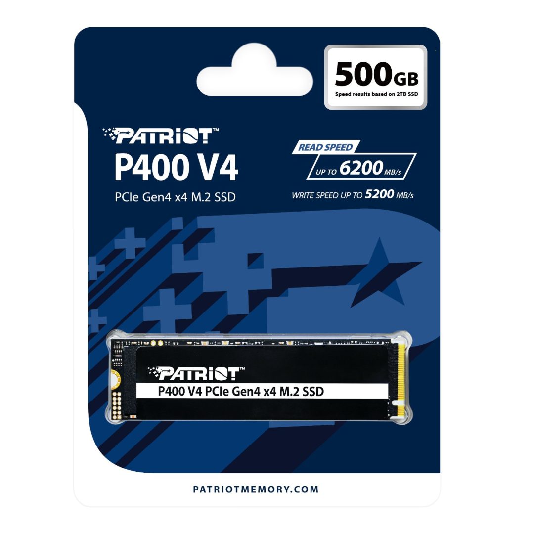 Patriot P400 Lite 500GB PCIe Gen4 x4 M.2 NVMe SSD - Image 5