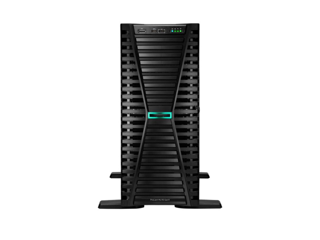 HP PROLIANT ML110 GEN11 5416S 2.0GHZ 16-CORE 1P 32GB-R VROC 8SFF 1000W RPS SERVER