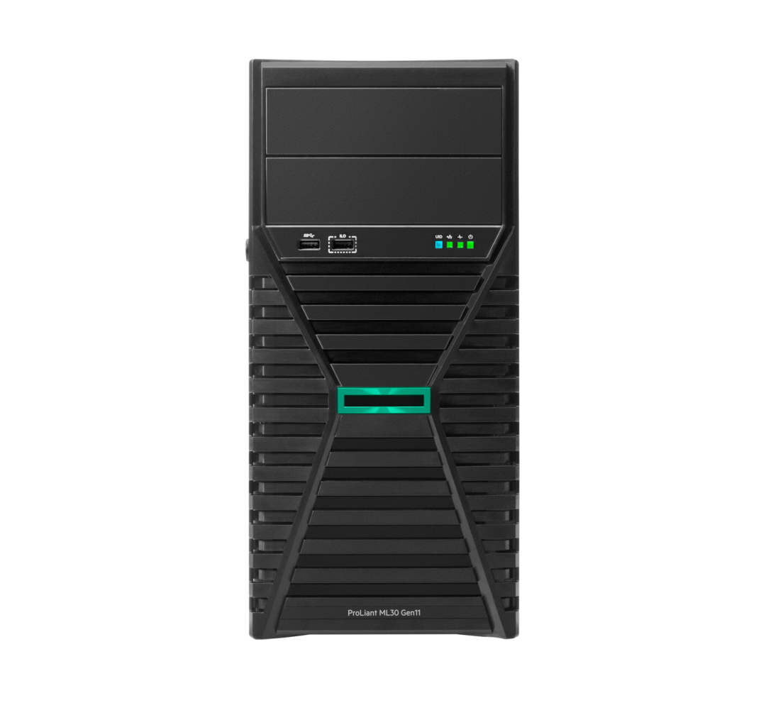 HPE PROLIANT ML30 GEN11 E-2434 3.4GHZ 4-CORE 1P 16GB-U 8SFF 500W PS EMEA SERVER