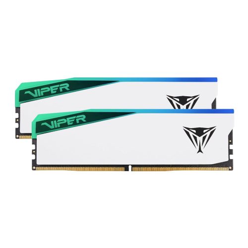 Patriot Viper Elite 5 RGB 32GB 6000MHz DDR5 Desktop Memory Kit White PVER532G60C30KW