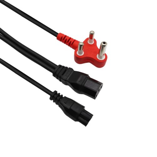 Clover Leaf Kettle Power Cable 2.8m Black